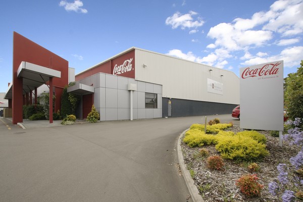 Coca Cola's Lower North Island distribution centre - a top shelf tenant with a long lease in a prime location providing plenty of fizz to the property investment market.